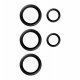 PanzerGlass Hoops Camera Lens Protector Black Samsung Galaxy S24 Ultra #4