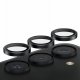 PanzerGlass Hoops Camera Lens Protector Black Samsung Galaxy S24 S23 S23+