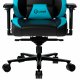 Lorgar Base 311, Gaming chair, PU eco-leather, 1.8 mm metal frame, multiblock mechanism, 4D armrests, 5 Star aluminium base, Class-4 gas lift, 75mm PU casters, Black + blue #6
