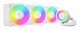 Arctic Cooling Liquid Freezer III Pro 420 A-RGB (White)