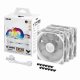ASUS TUF GAMING TR120 ARGB REVERSE 3IN1 White #9