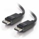 CablesToGo 5m DisplayPort Cable with Latches 8K UHD M/M - 4K - Black