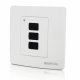 Da-Lite Radio Frequency S ingle Channel Wall Switch