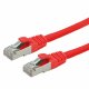 Value S/FTP Patch Cord Cat.6, halogen-free, red, 2m