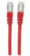 Intellinet Network Patch Cable, Cat7 Cable/Cat6A Plugs, 0.25m, Red, Copper, S/FTP, LSOH / LSZH, PVC, RJ45, Gold Plated Contacts, Snagless, Booted, Polybag #4