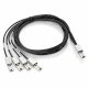 HP StoreEver 2m External Mini-SAS to 4x1 Mini-SAS Cable