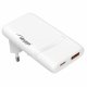 Akyga USB Ladegerät 65 W USB-C, USB-A Weiß