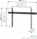 Vogel's MNT 300. WALL MOUNT FLAT WALL #2