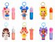 MGA Entertainment Yummiland Lip Gloss Doll- Licensed Sweets- Blue Raspberry Blow Pop #6