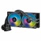 Arctic Cooling Liquid Freezer II 280 A-RGB - Multi Compatible All-in-One CPU Water Cooler with A-RGB