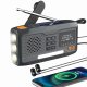 Extralink RADIO AWARYJNE BLUETOOTH SOLARNE Z KORBKA DYNAMO POWERBANK 4000MAH Z LATARKA SOS BT-4000