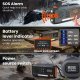 Extralink RADIO AWARYJNE BLUETOOTH SOLARNE Z KORBKA DYNAMO POWERBANK 4000MAH Z LATARKA SOS BT-4000 #7