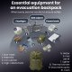 Extralink RADIO AWARYJNE BLUETOOTH SOLARNE Z KORBKA DYNAMO POWERBANK 4000MAH Z LATARKA SOS BT-4000 #10