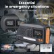 Extralink RADIO AWARYJNE BLUETOOTH SOLARNE Z KORBKA DYNAMO POWERBANK 4000MAH Z LATARKA SOS BT-4000 #13