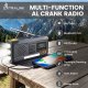 Extralink RADIO AWARYJNE BLUETOOTH SOLARNE Z KORBKA DYNAMO POWERBANK 4000MAH Z LATARKA SOS BT-4000 #4