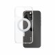 PanzerGlass CARE by PanzerGlass Case Transparent w. Silver Kickstand & MagSafe iPhone 15 Pro Max