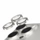PanzerGlass SAFE. by PanzerGlass Camera Lens Protector Glitter Silver iPhone 16 Pro 16 Pro Max