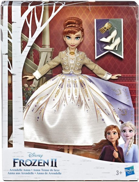 Frozen 2 Fashion Doll Con Vestito Luminoso | Hasbro | Bambola Personaggio Con Abito Elegante E Accessori | Giocattolo Per Bambine