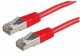 Roline S/FTP Patch Cord Cat.6, red 1.0m