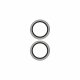 PanzerGlass SAFE. by PanzerGlass Camera Lens Protector Glitter Silver iPhone 16 16 Plus #4