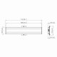 Vogel's PFB 3407 Interface bar 715 mm black #2