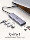 Ugreen CM511 5-in-1 Adapter USB-C Hub to 3x USB3.0 + HDMI + TF/SD Gray