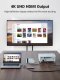 Ugreen CM511 5-in-1 Adapter USB-C Hub to 3x USB3.0 + HDMI + TF/SD Gray #2