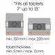 Vogel's TMS 1050 - Tablet Dashboard Pack #7