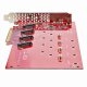 StarTech.com QUAD-M2-PCIE-CARD-B #4