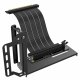 Akasa RISER BLACK PRO, Vertical GPU Holder with Premium PCIe 3.0 Riser Cable