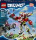 Lego DREAMZzz Cooper's Tiger Mech & Zero's Hot Rod Car