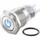 Conrad TC-7494500 TC-LAS1-AGQ-11ZDT/B/12V/S Vandalismusgeschützter Druckschalter 250 V/AC 3 A 1 x Aus/Ein rasten