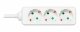 Deltaco outlet 3xCEE 7/3 1xCEE 7/7 1.5m white