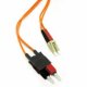 CablesToGo 3m LC/SC LSZH Duplex 62.5/125 Multimode Fibre Patch Cable